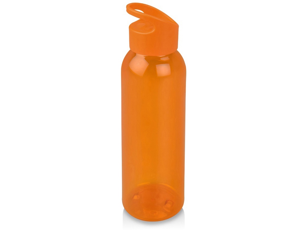 оранжевая бутылка для воды.